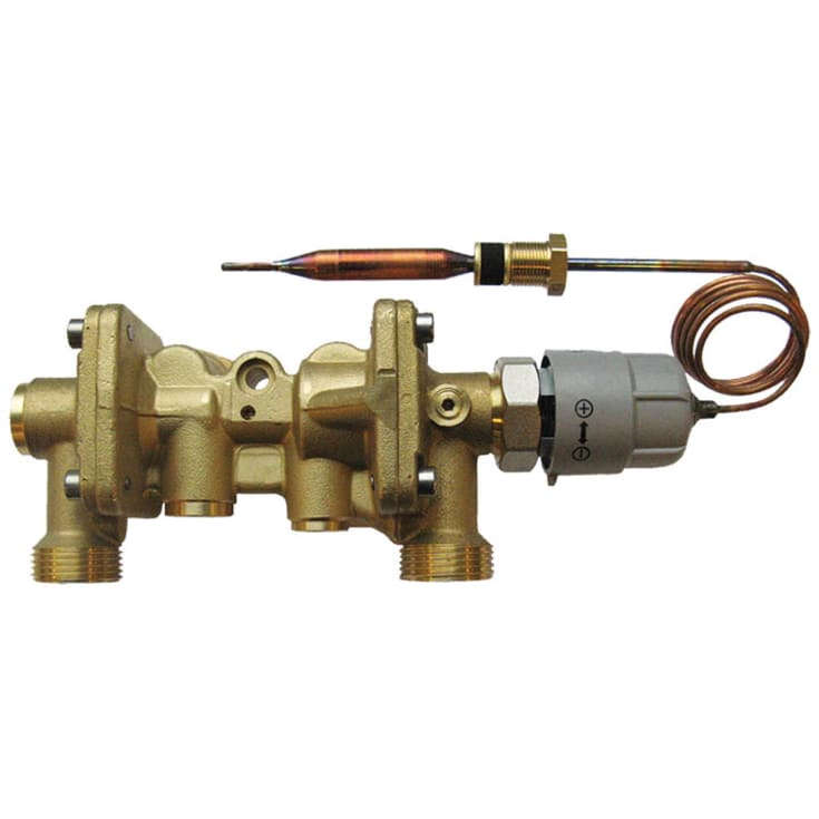 Danfoss Redan PTC2+P brugsvandsregulator, tryk- og termostatstyret