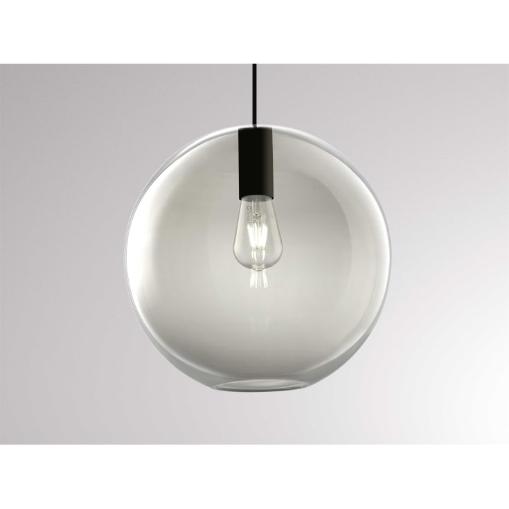 Loon mini ball PD grå exkl. lampa max 1X4W E14 led eftermontering