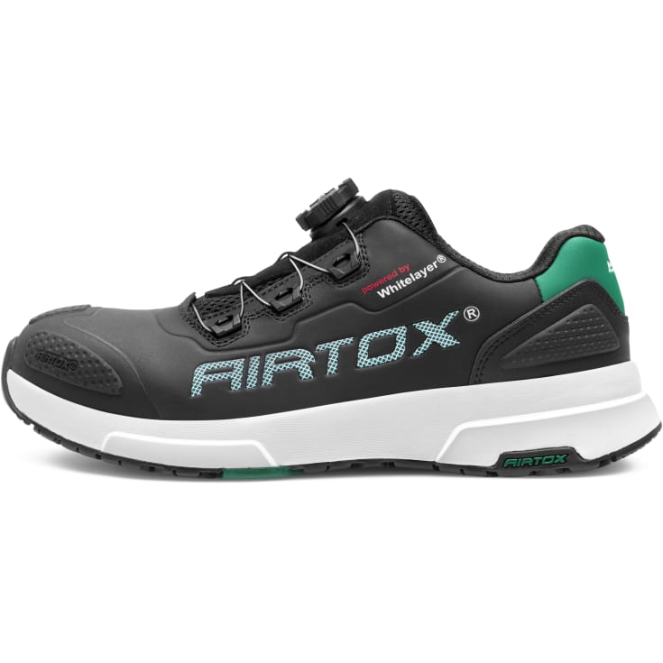 Airtox vernesko FL44 S3S Pro Smart, unisex, str. 38, sort/hvit, par