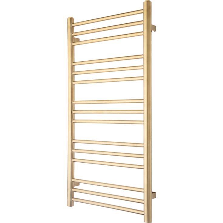 TVS Plus 15 håndklædetørrer, kombi, 50x99 cm, børstet guld