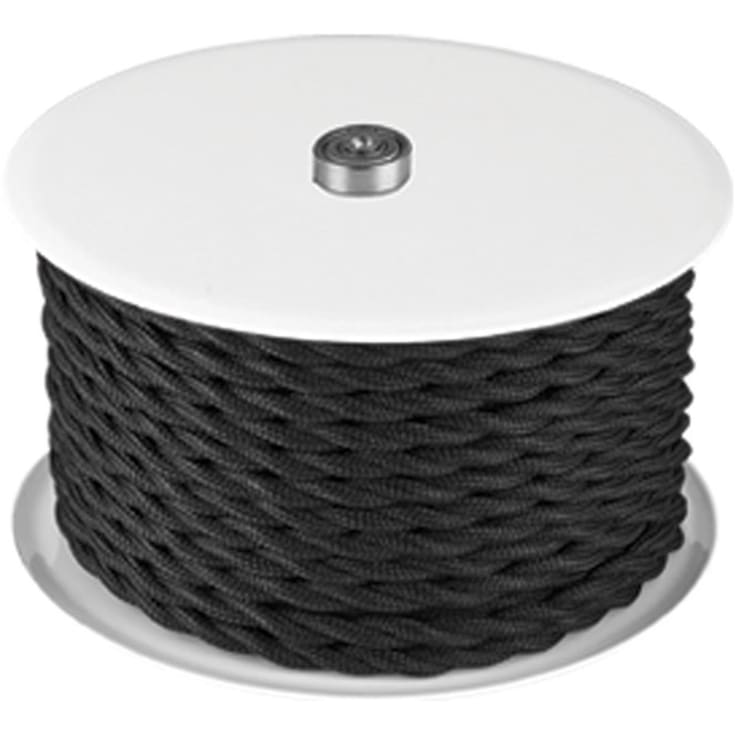 Halo Design stofledning, snoet sort
