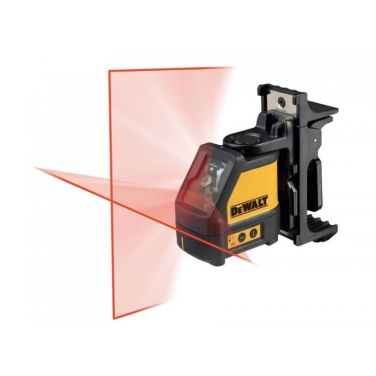DEWALT krydslinjelaser, inkl. 3 x AA og kitboks, DW088K-XJ