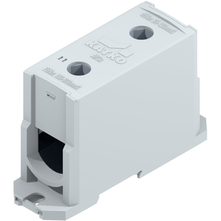 Katko Klemme AL/CU KL1x300, 1x95-300 mm², 400/520A, grå