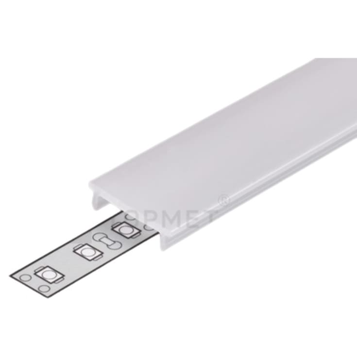 All-Light cover til LED skinne, milky