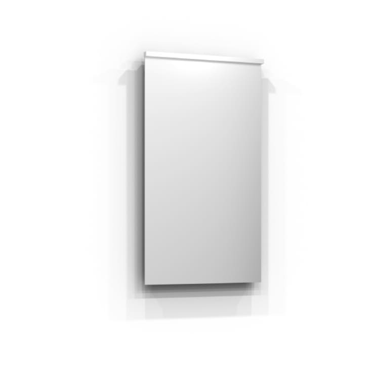 Svedbergs Tived spejl med LED, 45 x 82 cm, hvid