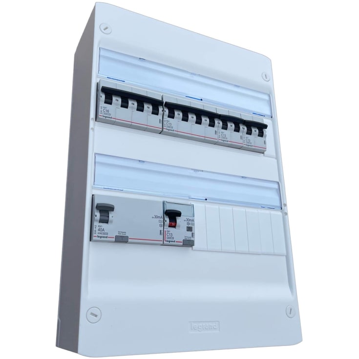 Legrand færdigmonteret gruppetavle, LE2 01.1120