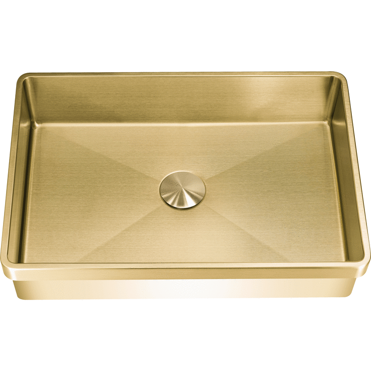 Lavabo High håndvask, 47x32 cm, messing