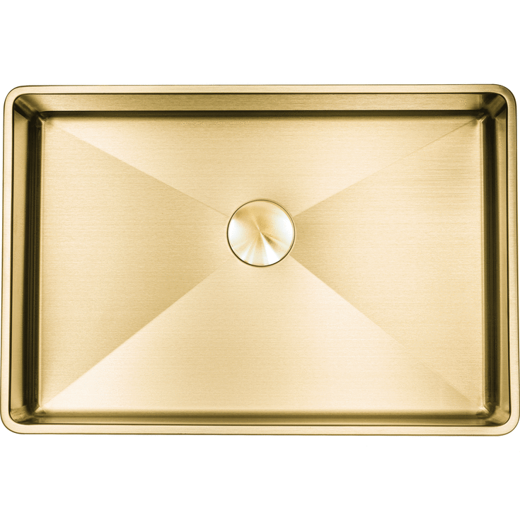 Lavabo High servant, 47x32 cm, messing