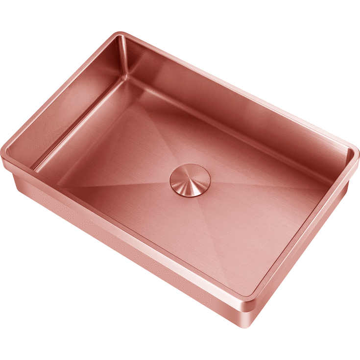 Lavabo High servant, 47x32 cm, kobber