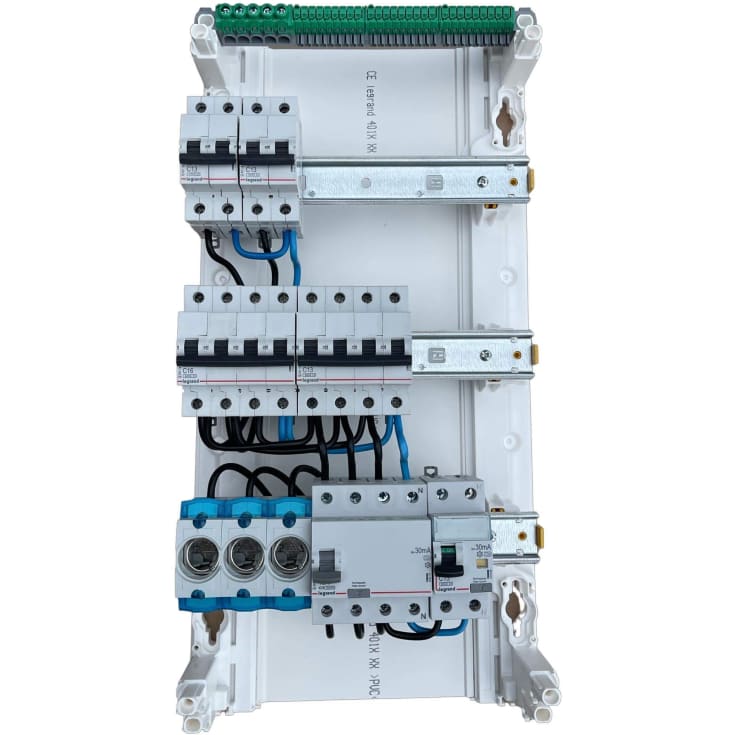 Legrand færdigmonteret gruppetavle, LE3 01.1120 D02