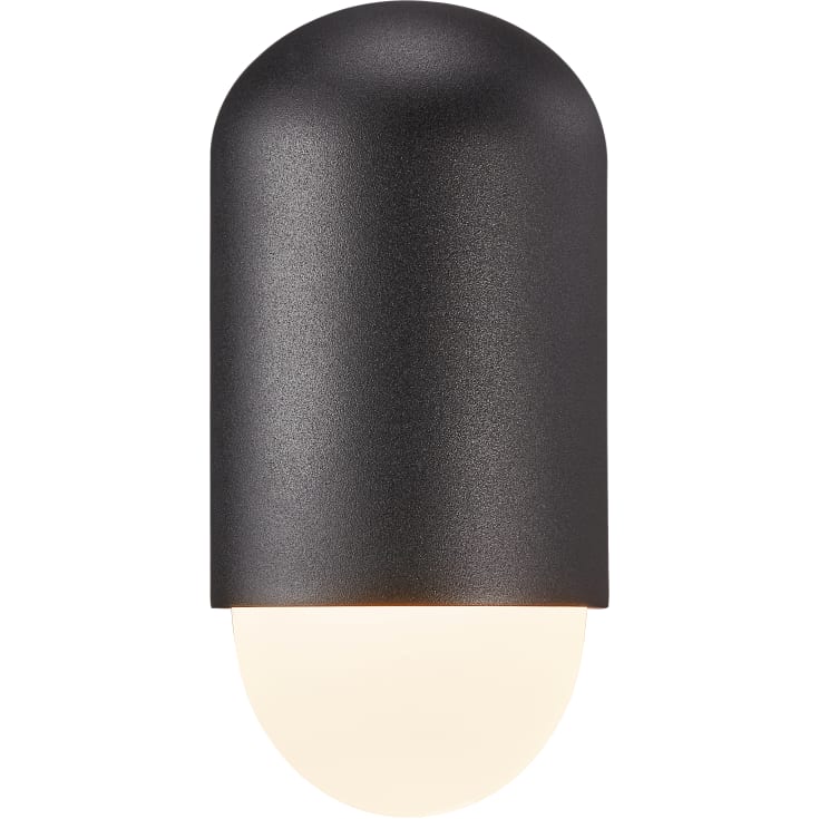Nordlux Heka utelys vegg, sort