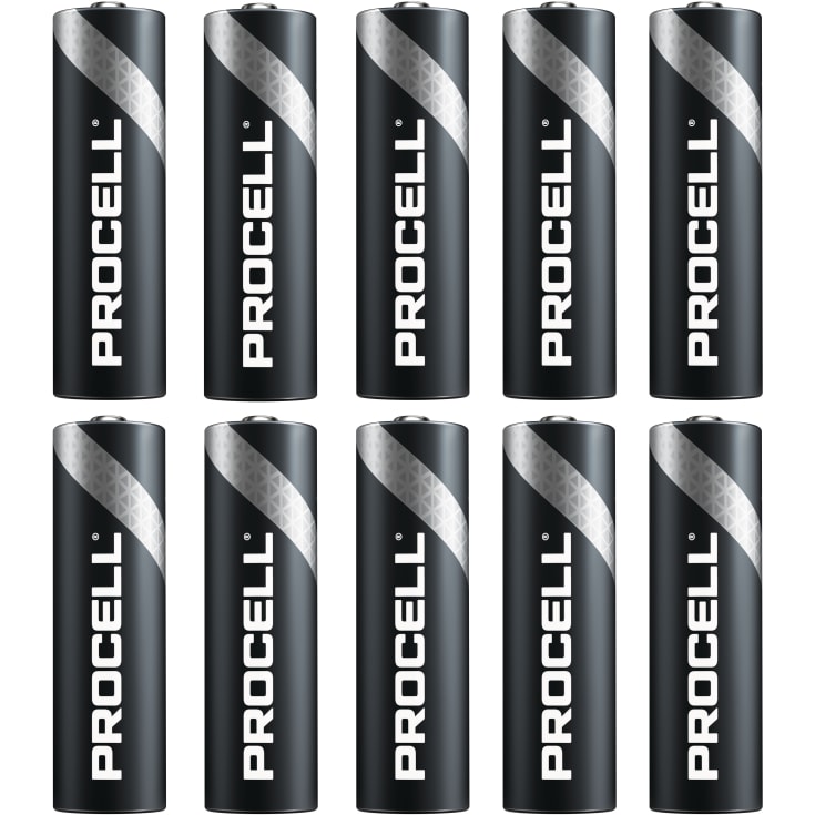 Duracell Procell AA batterier, 10 stk.