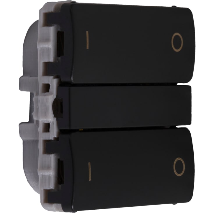 XL Hue-kompatibel ZigBee-trykknapp, av/på for LK FUGA kullgrå