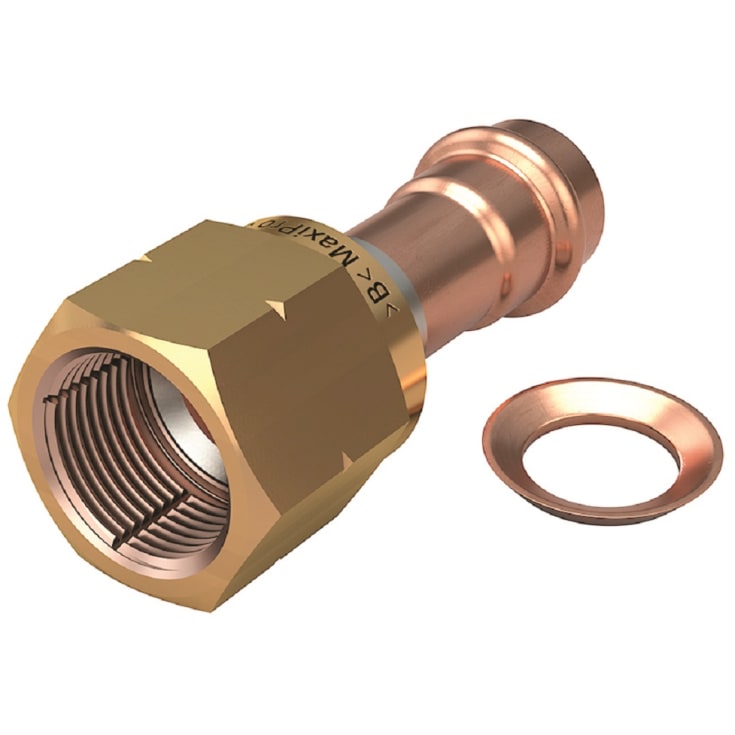 MaxiPro - 48 Bar - Flareadapter (CU/SS) 5/8"