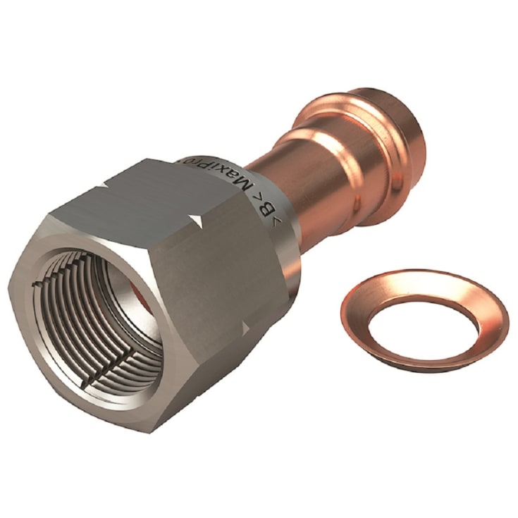MaxiPro - 48 Bar - Flareadapter (CU/SS/MS) 1/4"