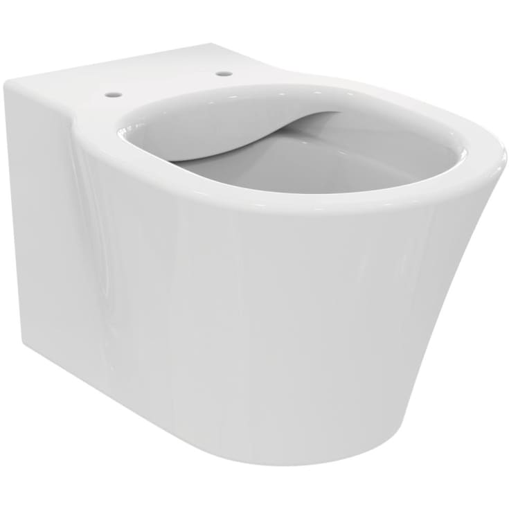 Ideal Standard Connect Air væghængt toilet, uden skyllekant, rengøringsvenlig, hvid