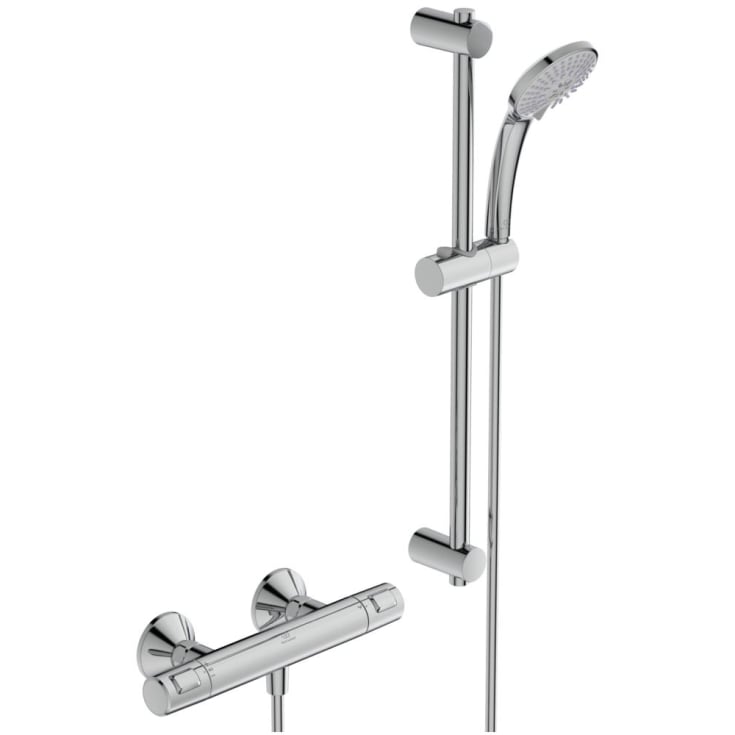 Ideal Standard Ceratherm T25 Idealrain brusesæt, vandbesparende,  krom