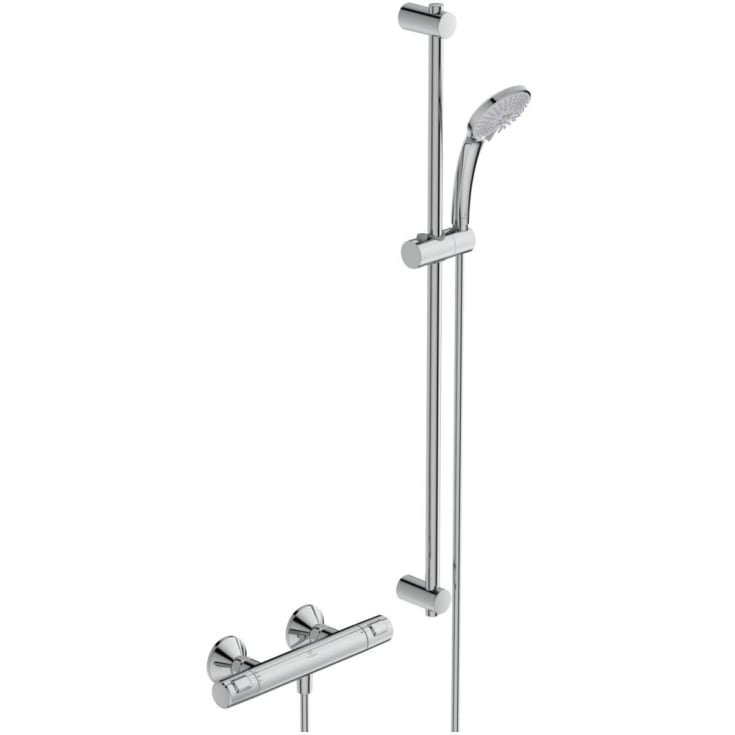 Ideal Standard Ceratherm T25 Idealrain brusesæt, vandbesparende,  krom