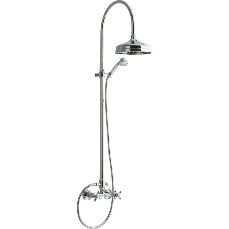 Lavabo Retro duschset, krom