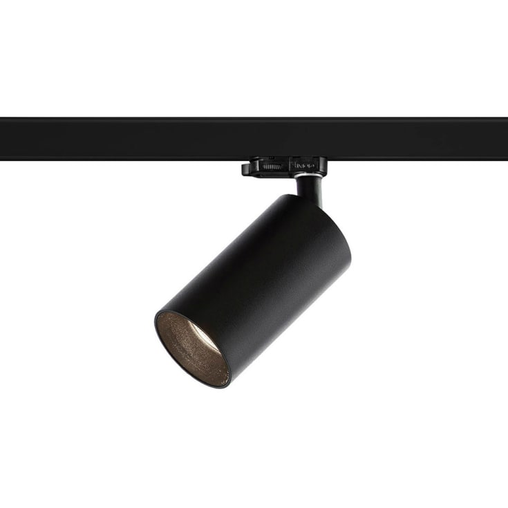 Global On Tube 1-fas skenspotlight, 3000K, svart