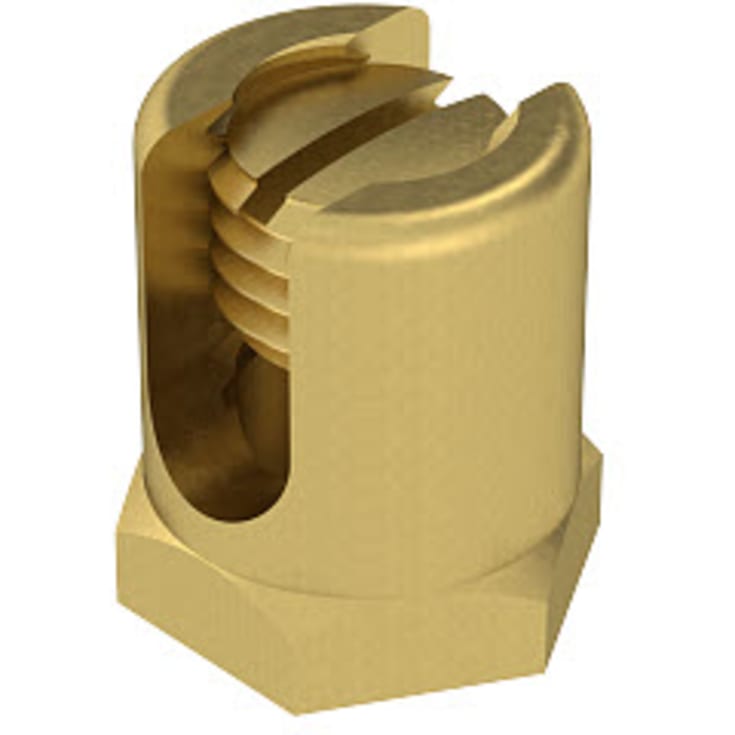 Jordingsklemme 25mm² med fastgøringsgevind M6 EKL 25 M6