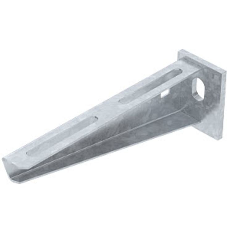 Vägg- och pendelkonsol B160mm med toppplatta AW 15 16 FT varmgalvaniserad HDG