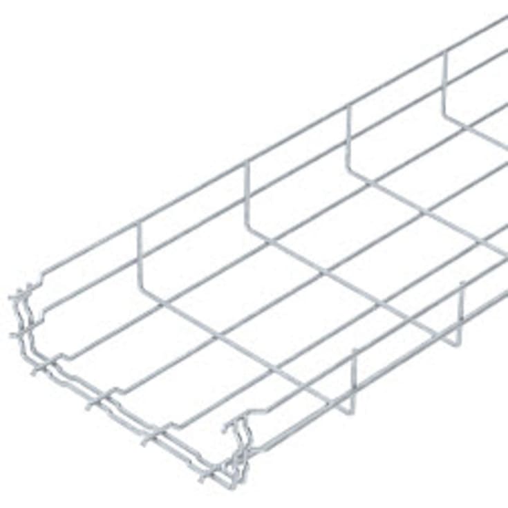 3 meter Gitterbakke 55x200 GR Magic GRM 55 200 FT varmgalvaniseret HDG