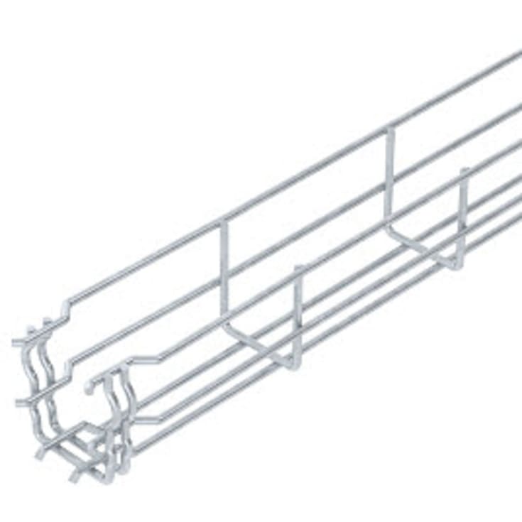 3 meter Gitterbakke 55x50 GR Magic GRM 55 50 FT varmgalvaniseret HDG