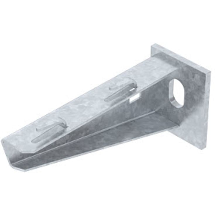 Væg- og pendelkonsol B110mm til gitterbakke AWG 15 11 FT varmgalv