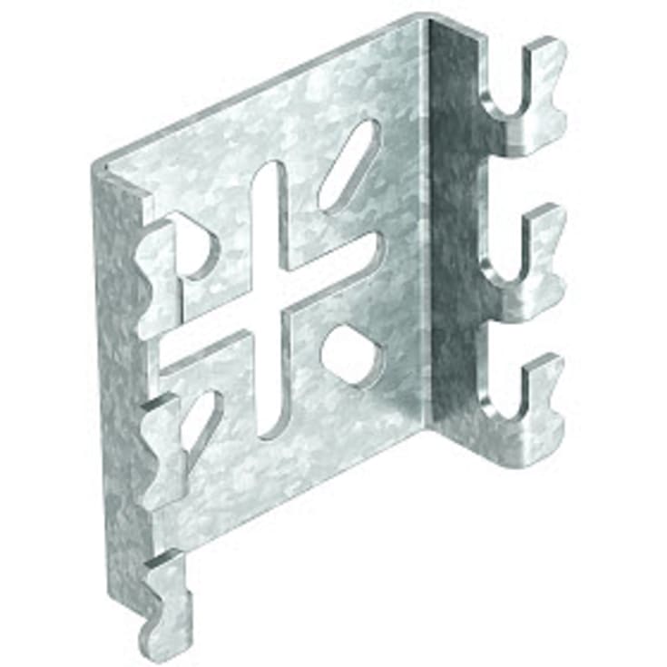 Monteringsplate 111x90 Stor for ristbrett MPG 90 FT varmgalvanisert