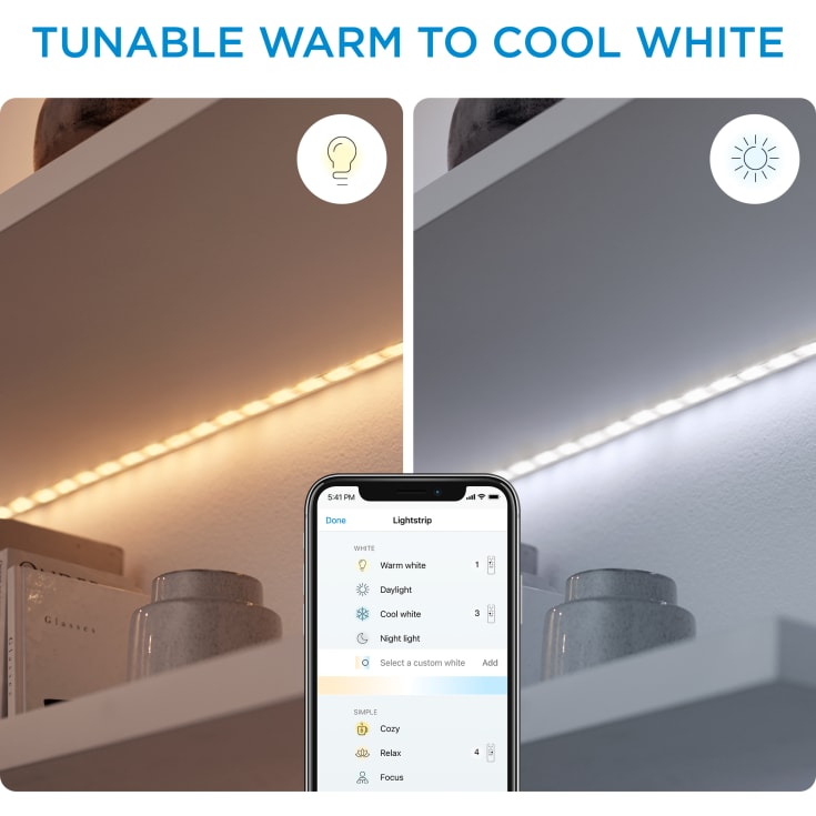 Wiz lightstrip, 1 meter, forlengelseslist