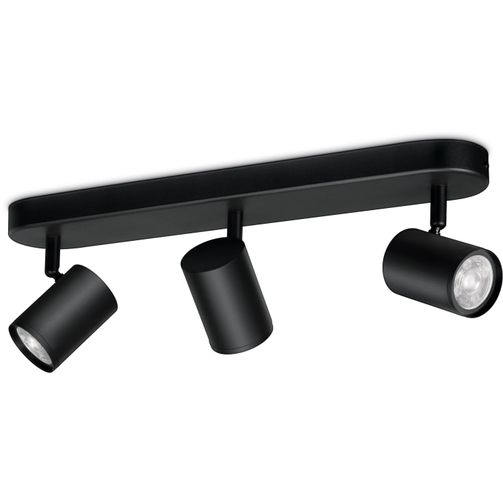 Wiz Imageo spotter i tak, fargeskift + hvit, sort