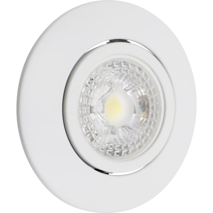 LED-lyskilde Long Life 5W DTW, 350lm, GU10, dimbar, matt hvit