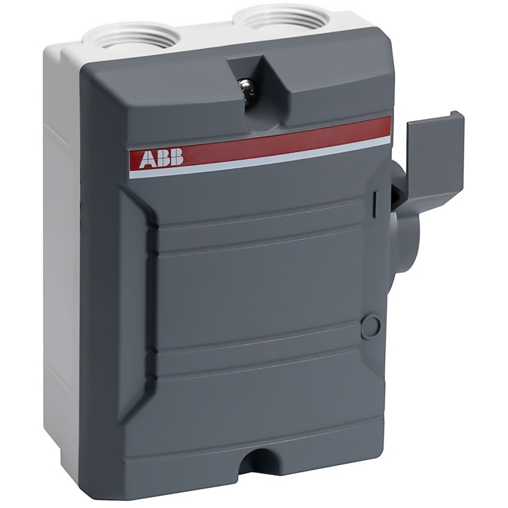 Sikkerhetsbryter 16A 3P BWS 316F TPN grå