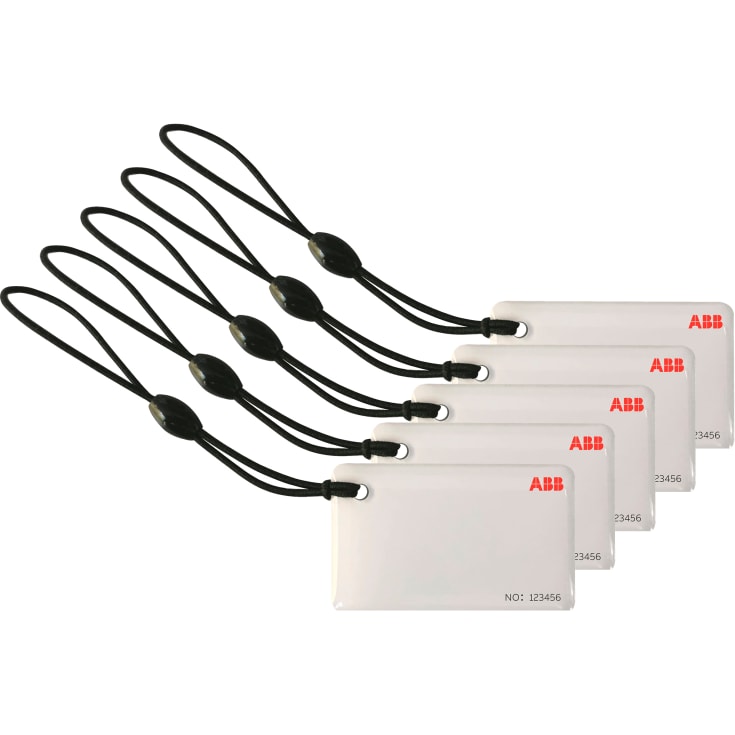 ABB RFID kort for ladebokse, 5 stk