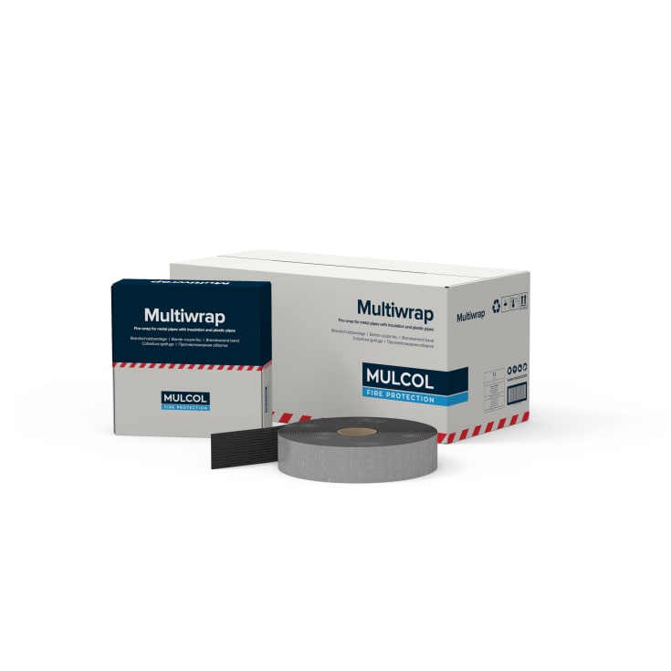 ARMADAN Mulcol brandtätning 10mx50mm grafitgrå