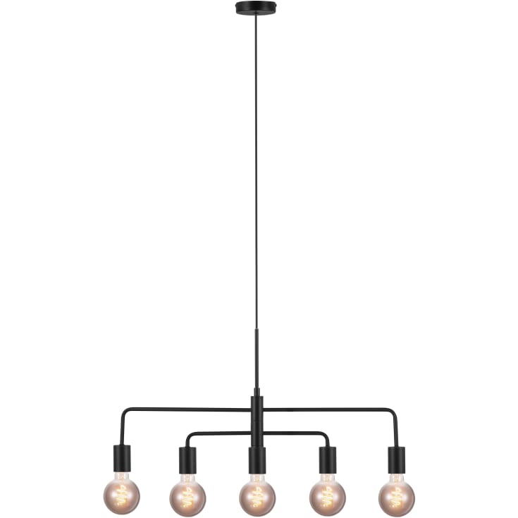 Nordlux Gloom lysekrone, sort