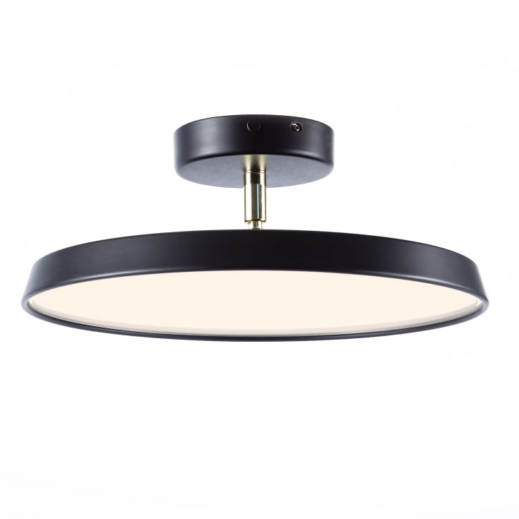 Dftp Kaito Pro taklampa, svart, Ø30 cm