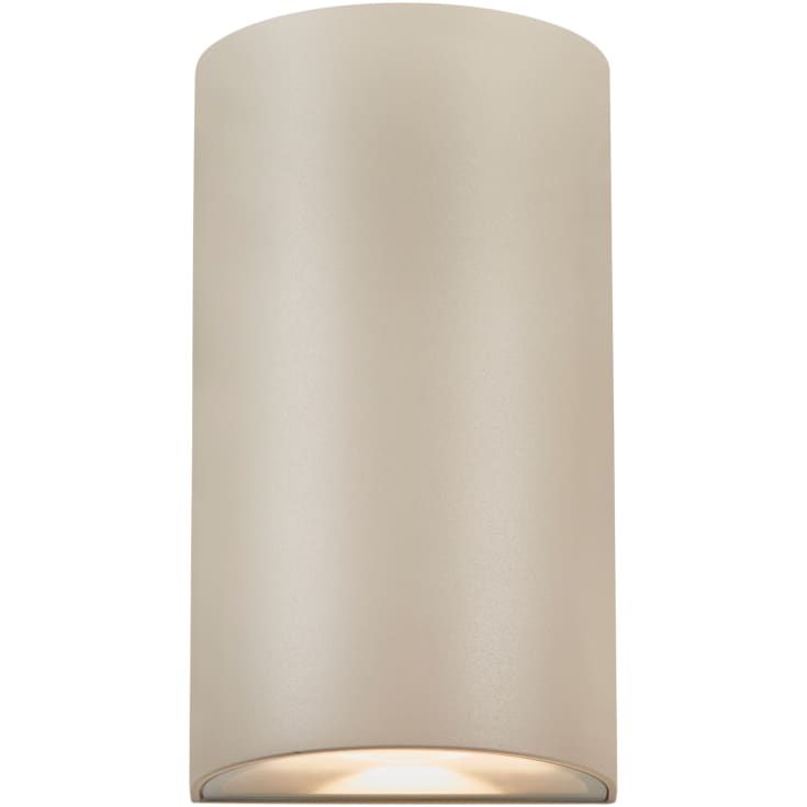 Nordlux Rold Round vägglampa utomhus, beige