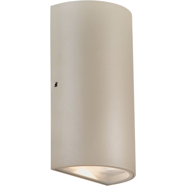 Nordlux Rold Round vägglampa utomhus, beige