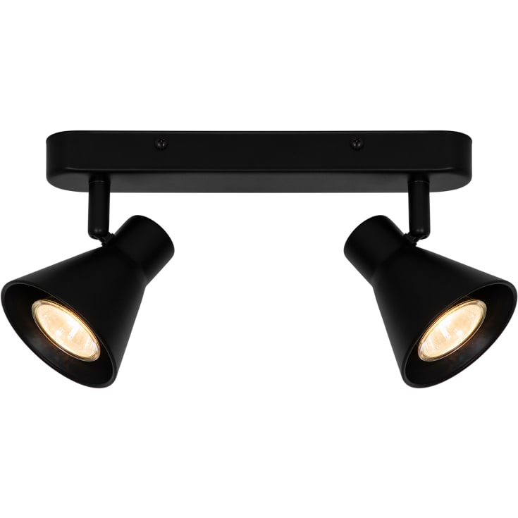 Nordlux Eik spotlampe, 2 spots, sort