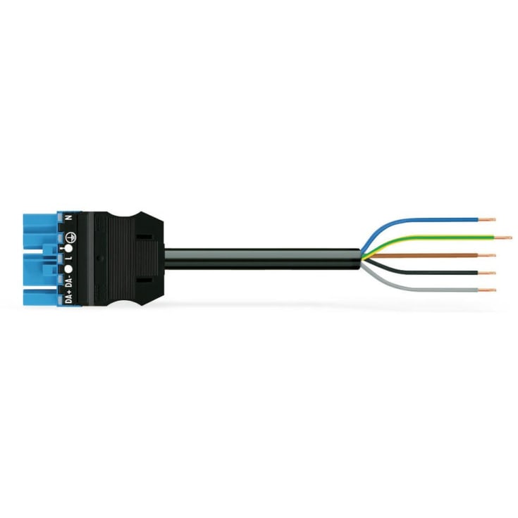 WINSTA® MIDI tilkoblingskabel Eca hann/fri 5G2,5 mm² 7m HF blå