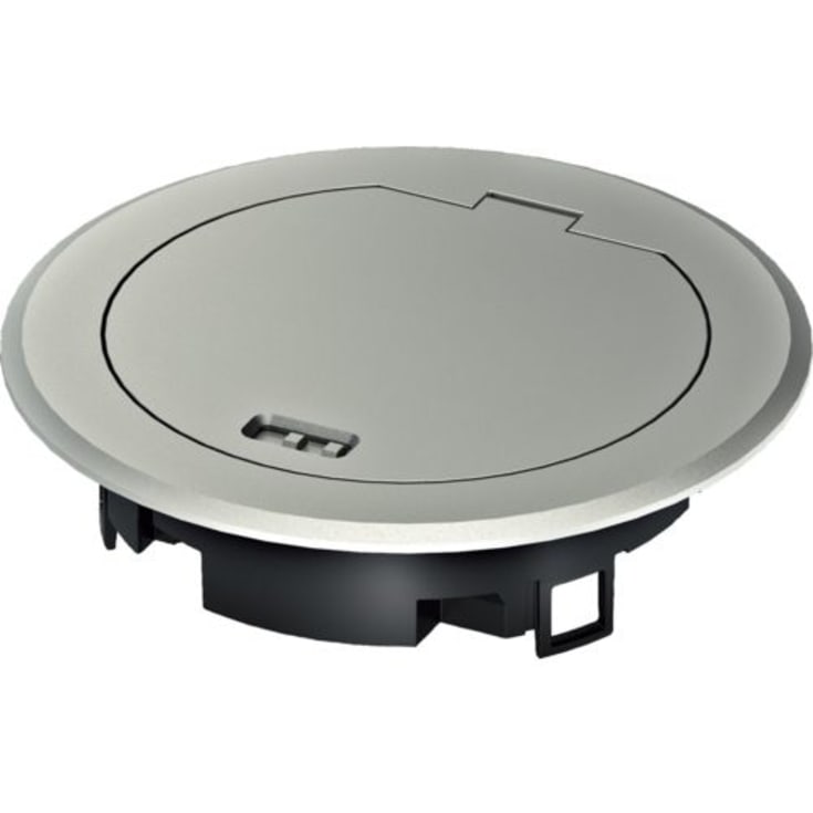 Metalklaplåg i sølv for R02 BSR02MKS