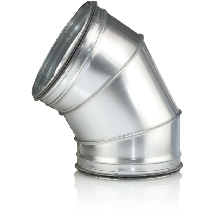 Ventilations bøjning nippel/nippel 60gr. - Ø315mm