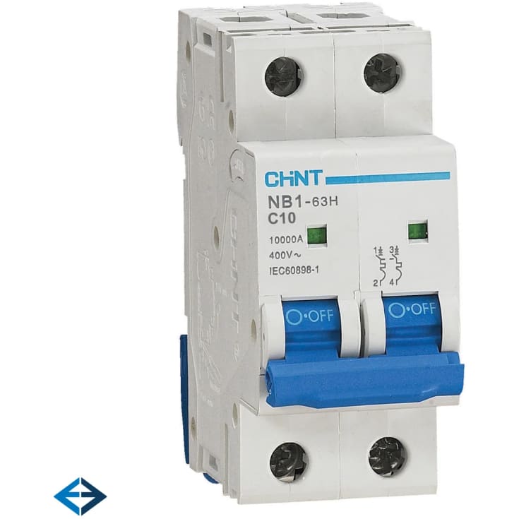 Schneider Chint NB1-63H Automatsikring 1P+N 10A