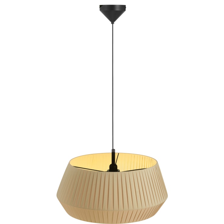 Nordlux Dicte pendellampa, beige, Ø53 cm