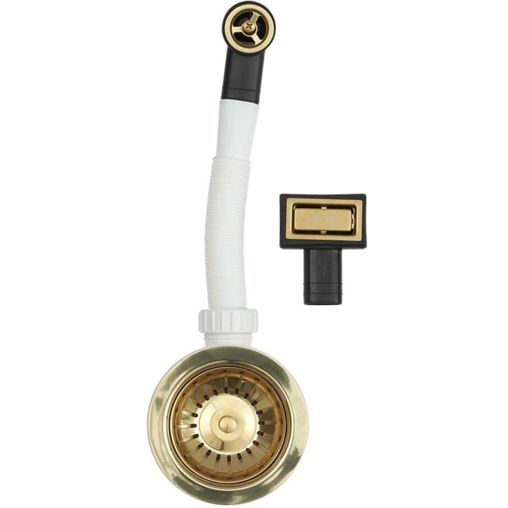 Lavabo universalt afløbssæt, messing