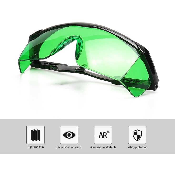 Laserglasögon för grön laser