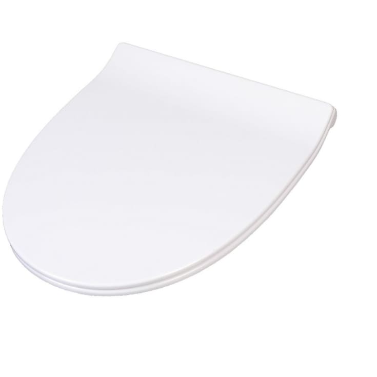 Cassøe Spring Slimline toiletbræt, soft close, aftagelig, hvid