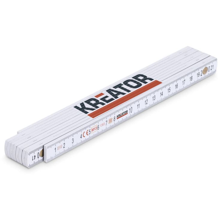 KREATOR tommestok, 2 m, ABS-plast